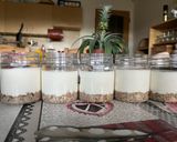 A picture of step 4 of Fit mini cheesecake.