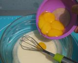 Foto langkah ke 3 dari resep Double Cheese Chiffon Cake.