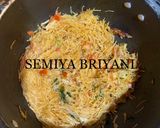 A picture of step 3 of Semiya Biryani.