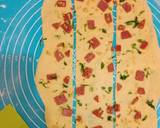 Garlic Scallion Smoke Beef Bread langkah memasak 4 foto