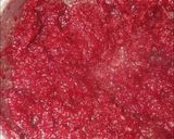 A picture of step 2 of Beet bread.