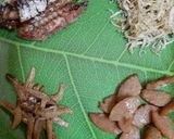 Foto langkah ke 2 dari resep Nasi bakar teri medan+ikan cuek.