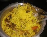 A picture of step 3 of Veg Biryani.
