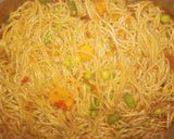A picture of step 3 of Stir Fry Pasta.