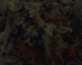 A picture of step 11 of Yam with egg sauce.