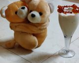 A picture of step 4 of Banana Custard Apple Frappe with butterscotch ice cream.