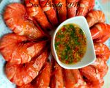 Foto langkah ke 5 dari resep Udang Rebus Saus Thailand.