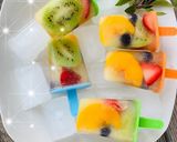 عکس مرحله 1 از دستور پاپسيكل سالاد ميوه اى 🍓🥝🍑