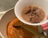A picture of step 4 of Beef Massaman Curry.