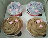 Foto langkah ke 6 dari resep Cupcake Coklat Oven.