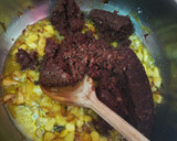 Foto del paso 2 de la receta: Canelones gratinados de crema de morcilla, con puré de calabacín