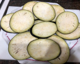 Foto del paso 1 de la receta: Libritos o san jacobos rellenos de berenjena y queso havarti