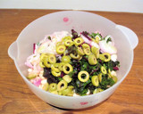 Foto del paso 6 de la receta: Ensalada de alubias blancas con pencas de remolacha
