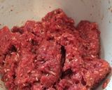 A picture of step 2 of Albondiga soup .