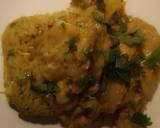 Chicken, Chickpeas in refreshing coriander yogurt sauce recipe step 4 photo