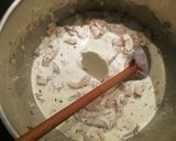 Tárkonyos-Tejszínes Gomba Pulyka Ragu- Ori módra recept fázis 3 fotója