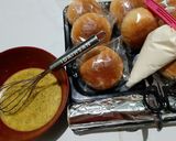 Foto langkah ke 2 dari resep Korean creamcheese garlic bread.