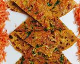 A picture of step 3 of Carrot Paratha.
