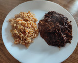 Foto del paso 10 de la receta: Pollo con Mole y arroz rojo