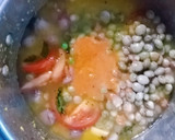 அரைத்து விட்ட துவரைக்கா சாம்பார் (Thuvaraikkai sambar recipe in tamil) ரெசிபி ஸ்டேப் 5 புகைப்படம்