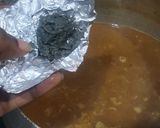 A picture of step 5 of Bitter leaf soup.