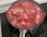 蘿蔔皇帝豆排骨湯的食譜步驟1照片