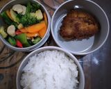 Foto langkah ke 3 dari resep Tumis Sayuran, porsi kecil, masak cepat -bekal ke kantor#1-.