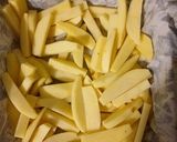 A picture of step 1 of Homemade Chips Masala.