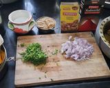 A picture of step 5 of Jatretil mutton gravy masala (jatra food).