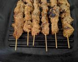 A picture of step 4 of SATE AYAM (CHICKEN SATAY).
