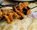 A picture of step 9 of Tikka boti.