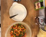 Wokban sült Sajtos - Zöldséges csirkemell (a specialitás...) recept fázis 5 fotója