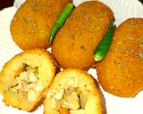 Foto langkah ke 9 dari resep Kroket Ayam.