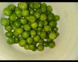 A picture of step 3 of Lentil veg dalia/porridge.