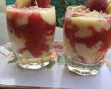 Strawberry banana custard recipe step 3 photo