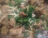 A picture of step 3 of Peshawari Karahi.