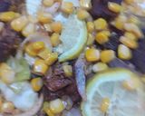 A picture of step 4 of Chicken suya salad.