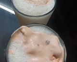 A picture of step 3 of Butterscotch and banana milkshake.