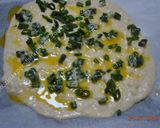 A picture of step 6 of Keto Garlic Bread with almond flour   نان سیر با آرد بادام.