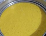 A picture of step 3 of Besan Dhokala.