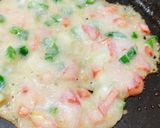 A picture of step 6 of Vegetable rava chilla.