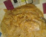 A picture of step 1 of Zinger strips.