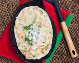 A picture of step 4 of White gravy.