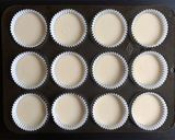 A picture of step 4 of Super Easy Mini Cup Cheesecakes.