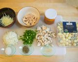 Foto del paso 1 de la receta Ñoquis con Atún y salsa de tomate