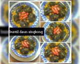 Foto langkah ke 7 dari resep Buntil daun singkong isi teri+kelapa parut 😋.