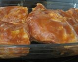 Barbecueval készített sült oldalas recept fázis 2 fotója