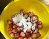 Hình bước làm 1 của món Mứt Dâu