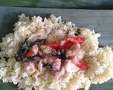 Foto langkah ke 4 dari resep Nasi Bakar Rempah dgn Ayam Kemangi.