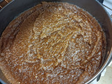 Bizcocho chocolate con harina de almendras
